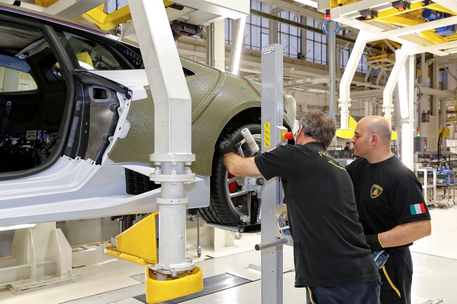 Jak powstaje Lamborghini Huracan?