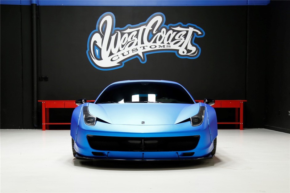 Ciekawostka z ogłoszenia: Ferrari 458 Liberty Walk Justina Biebera
