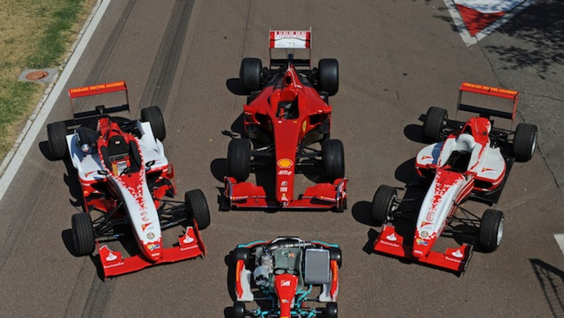 Bartłomiej Mirecki na testach Ferrari Driver Academy