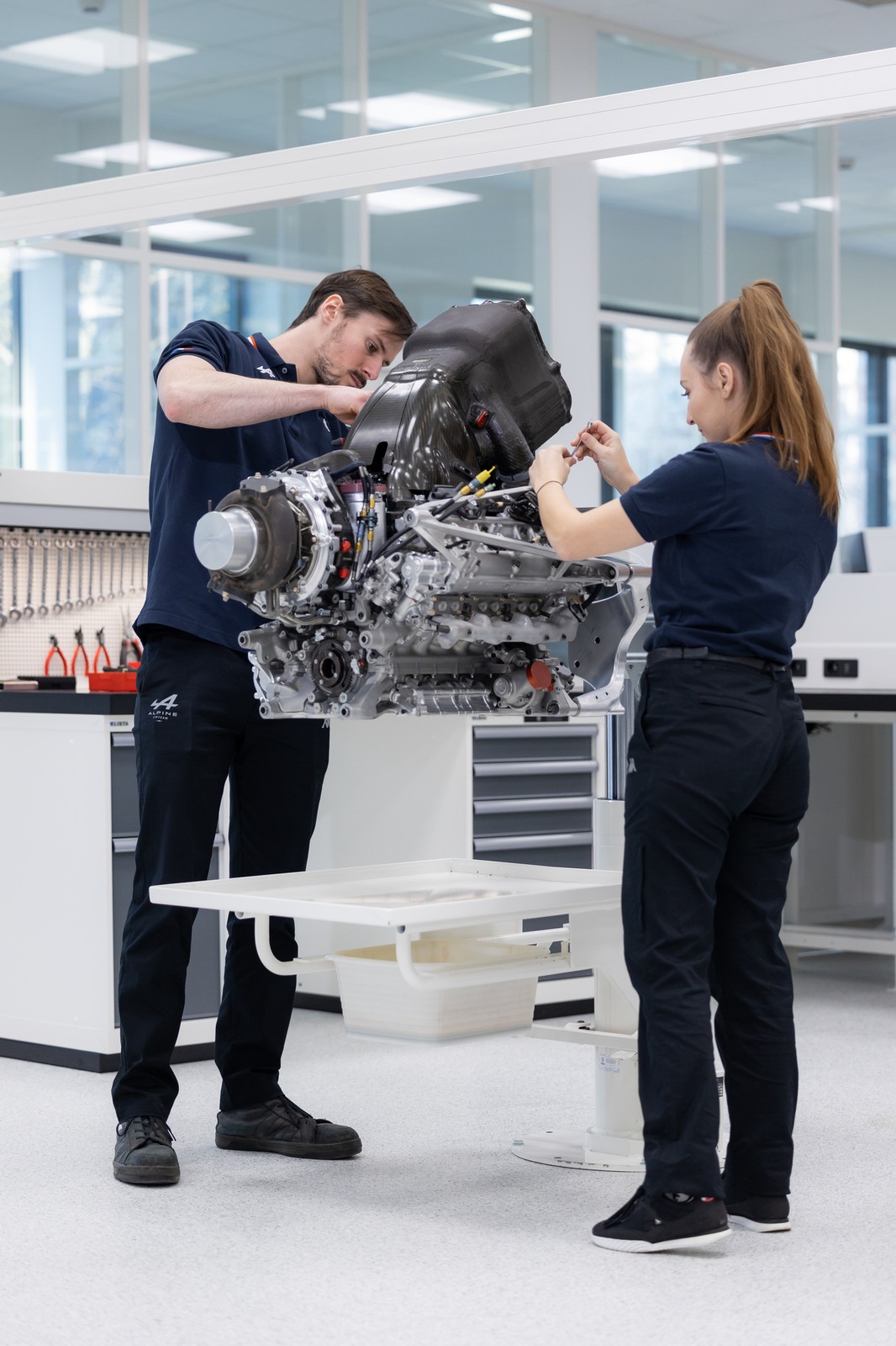 Centrum badawcze Alpine F1 Team w Viry-Châtillon