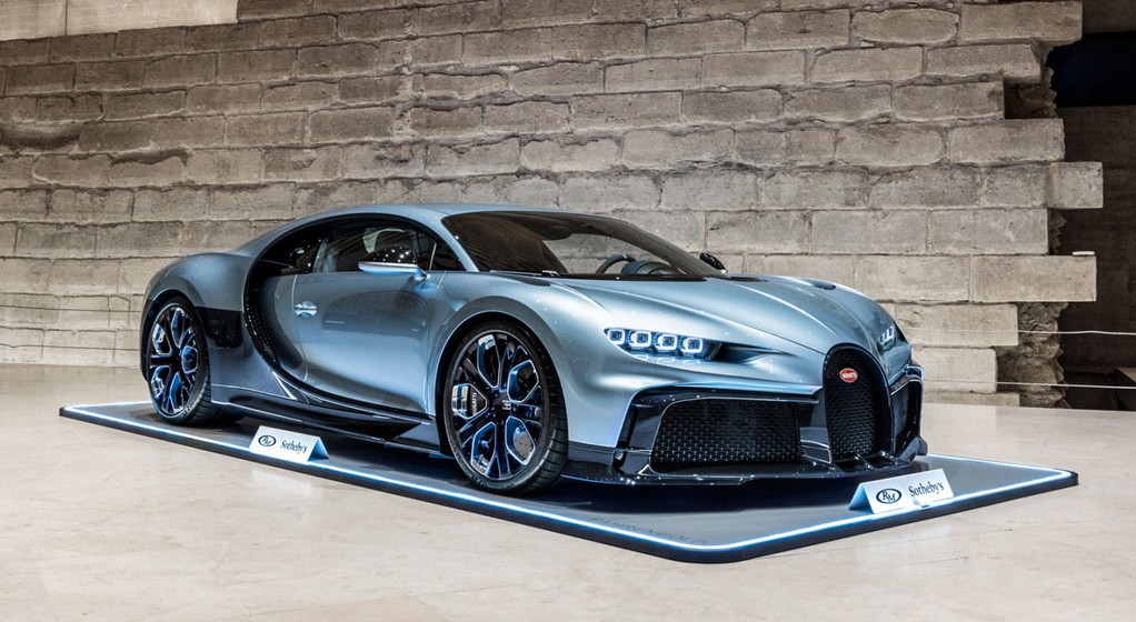Bugatti Chiron Profilee sprzedane za rekordową kwotę na aukcji