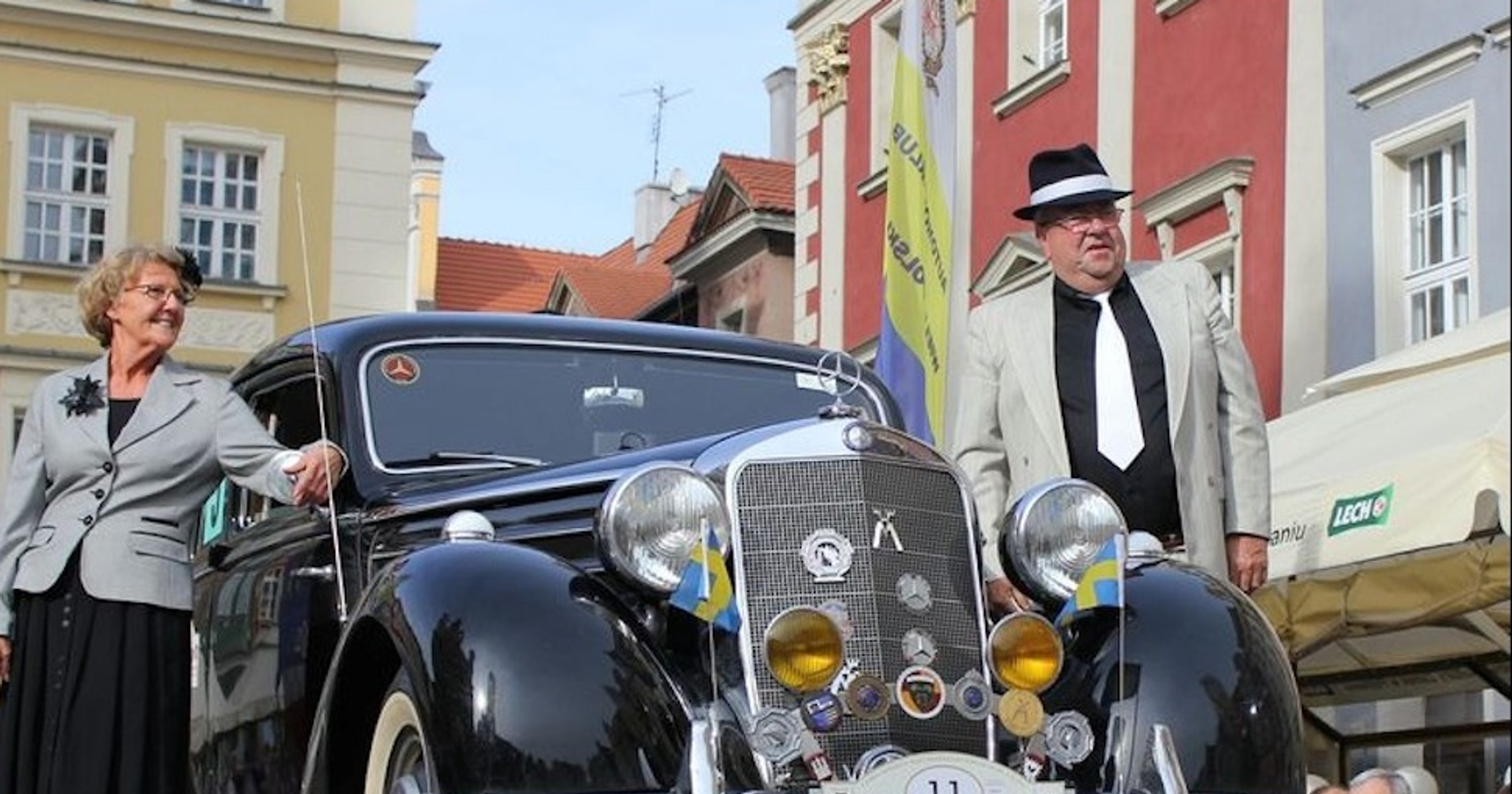 Rajd pojazdów zabytkowych w Poznaniu
