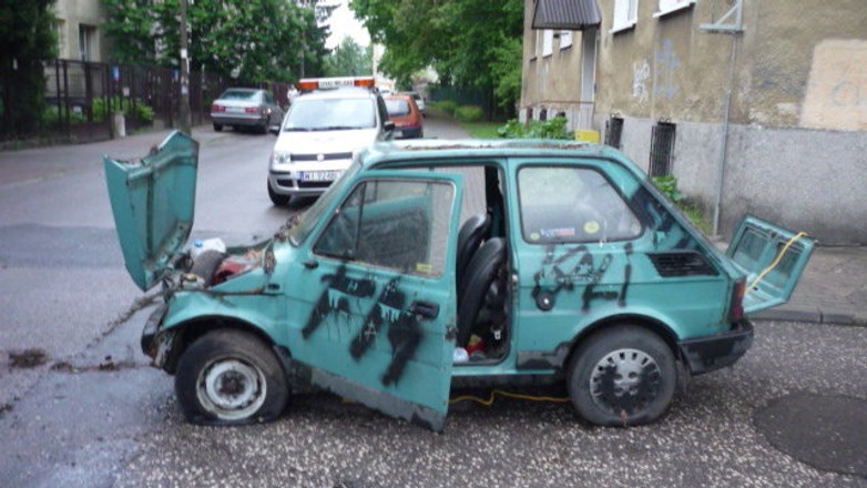 Wraki usunięte z ulic Warszawy