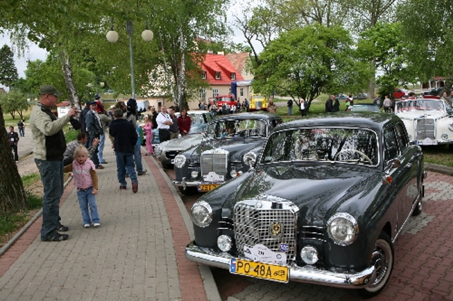 VII Zlot zabytkowych Mercedesów w Rynie