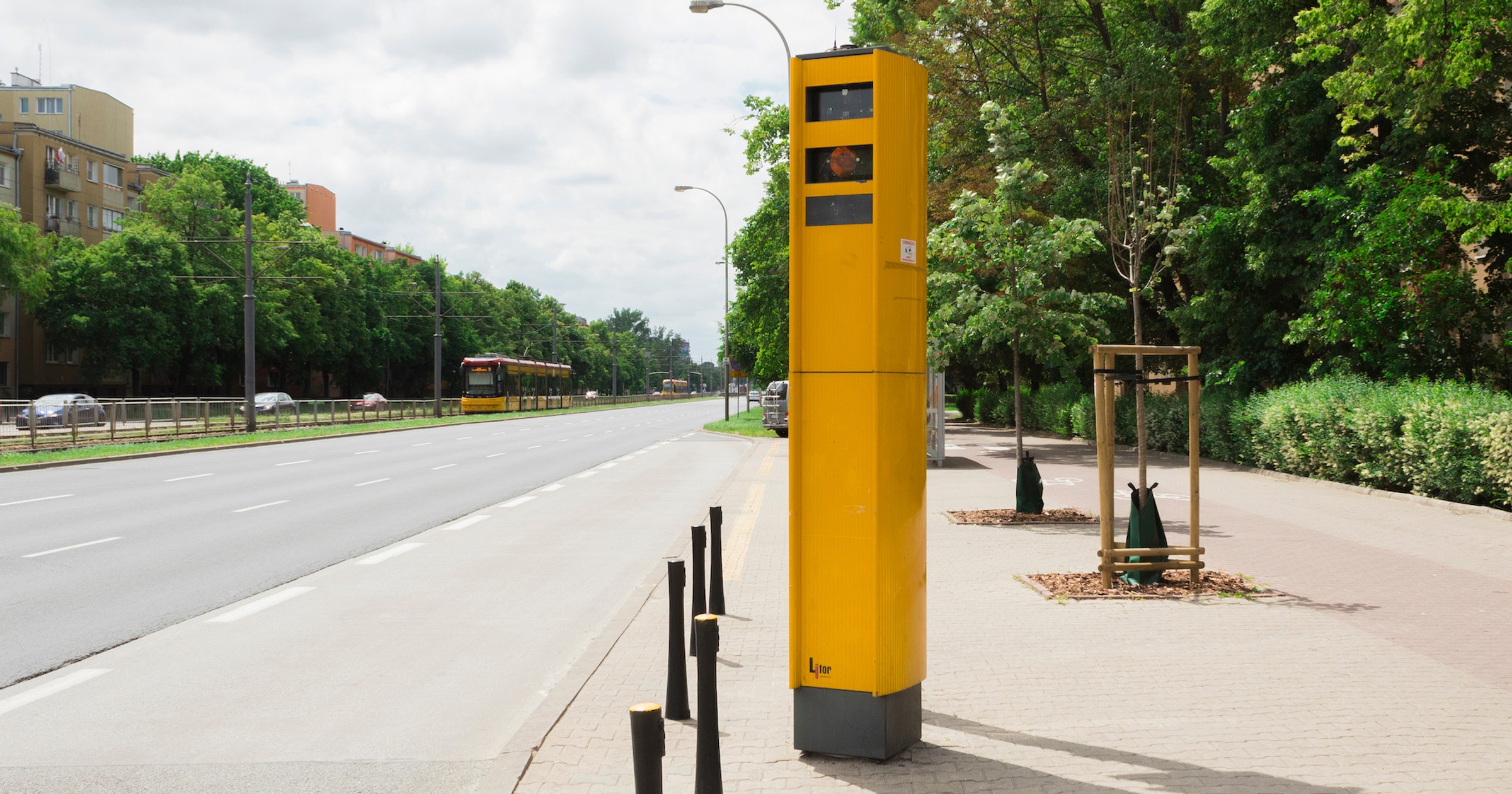 Fotoradar w Warszawie