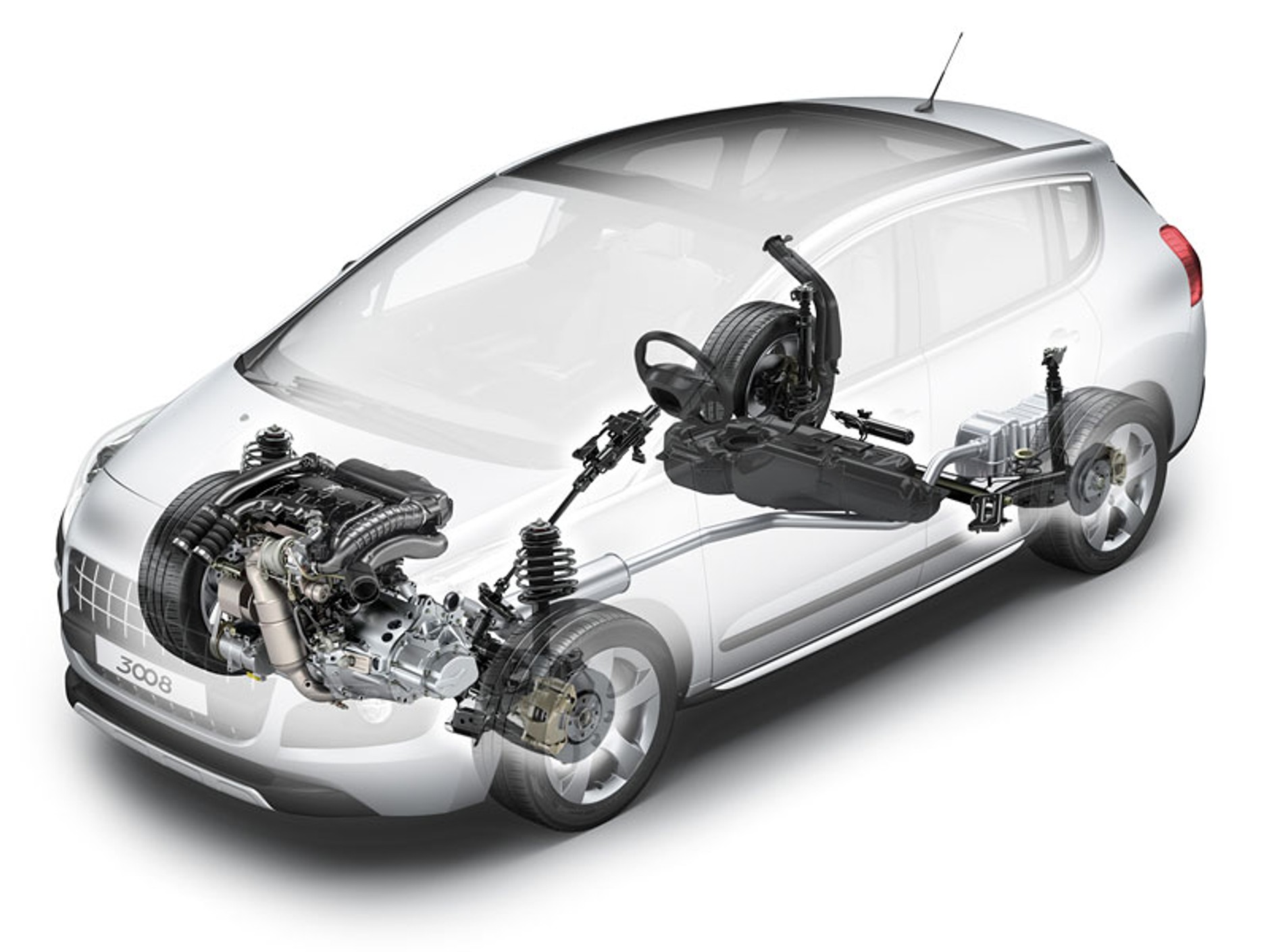 Peugeot 3008: pierwsze fotografie, informacje i dane techniczne