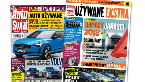 Najnowszy Auto Świat z dodatkiem „Używane Ekstra”