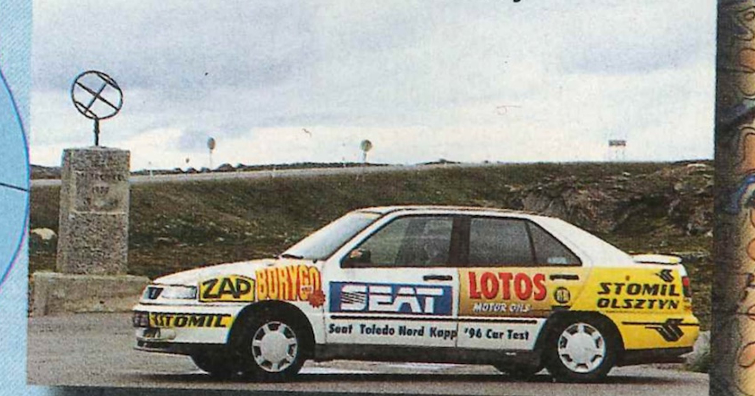 Seatem Toledo na Nordkapp