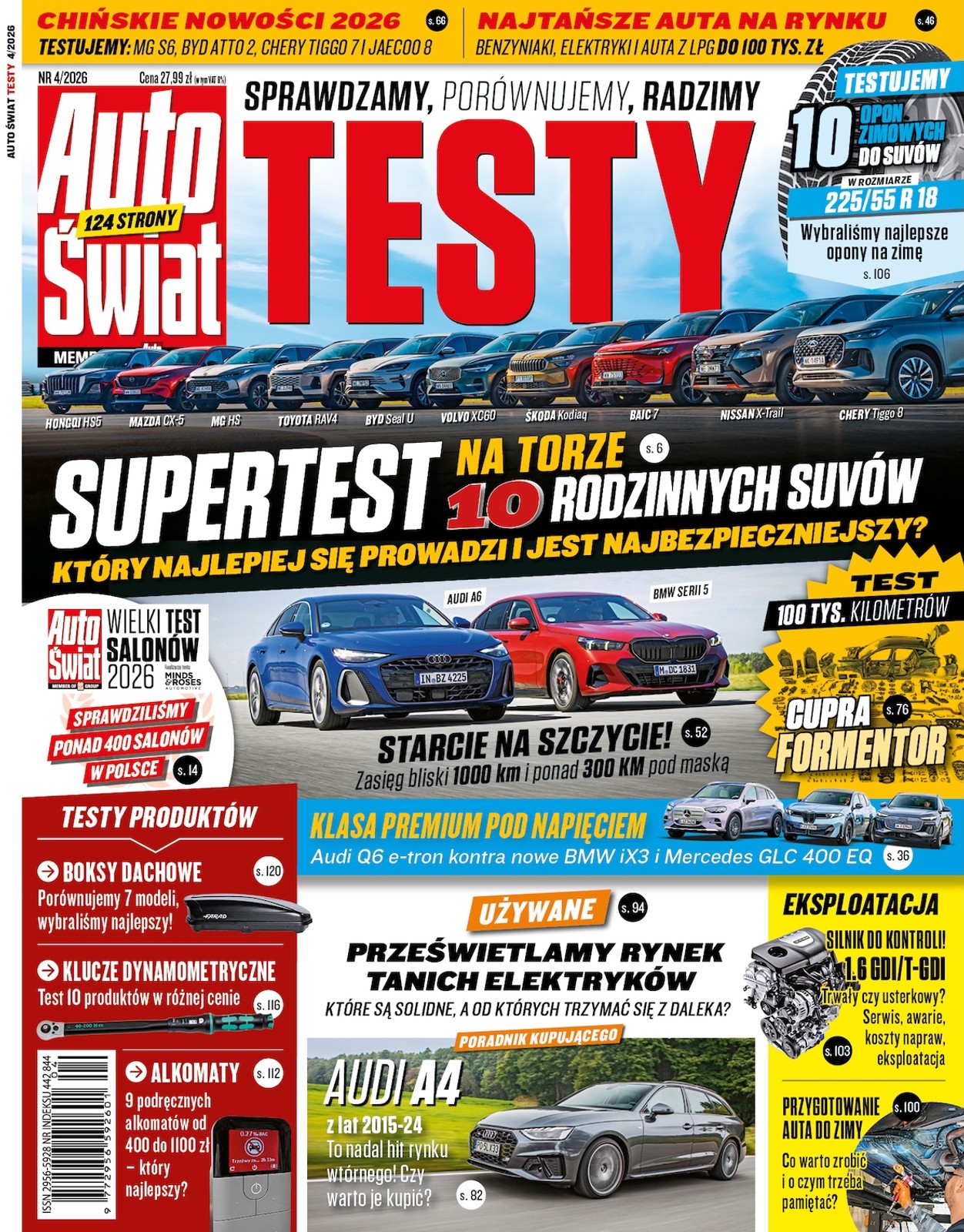 Auto Świat Testy 4/2026