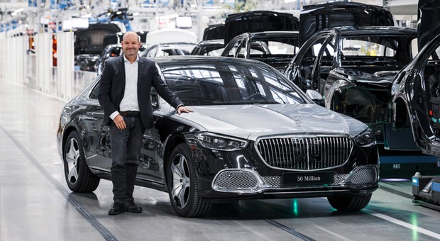 50 milionów Mercedesów – jubileuszowy egzemplarz to klasa S Maybach