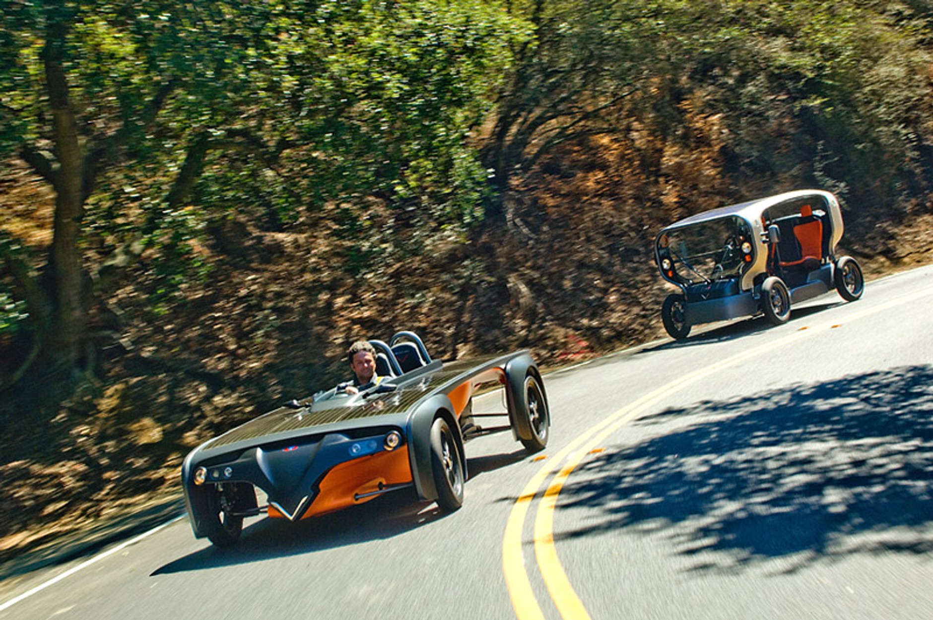 Venturi Automobiles na kalifornijskich drogach