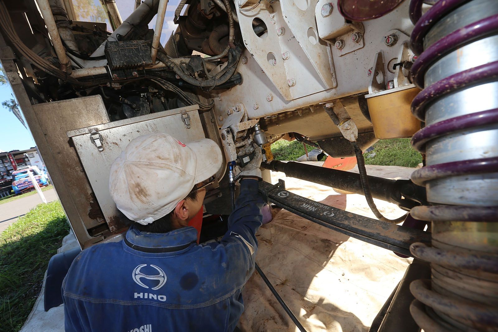 Dakar 2016: regeneracja sił i maszyn (dzień odpoczynku, galeria)