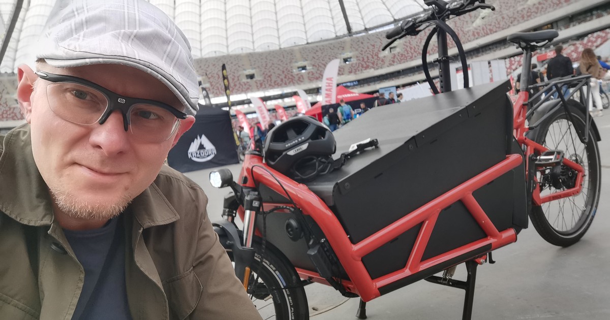 Rower eCargo Riese & Müller ze wspomaganiem Bosch
