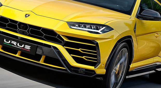 Lamborghini Urus za ponad 1,6 mln zł uszkodzone w Bielsku-Białej