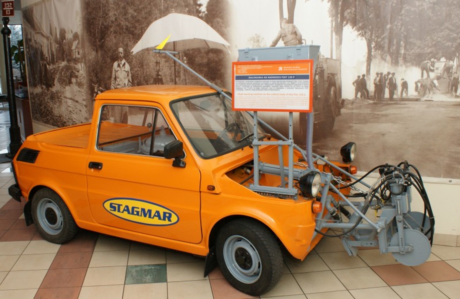 Historia maszyn drogowych.