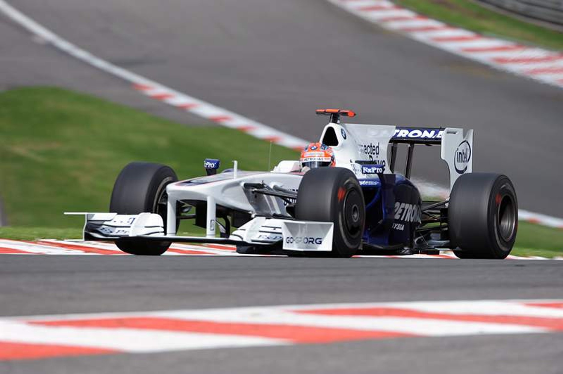 Grand Prix Belgii 2009: dwie gwiazdy wyścigu - Raikkonen i Fisichella (fotogaleria)