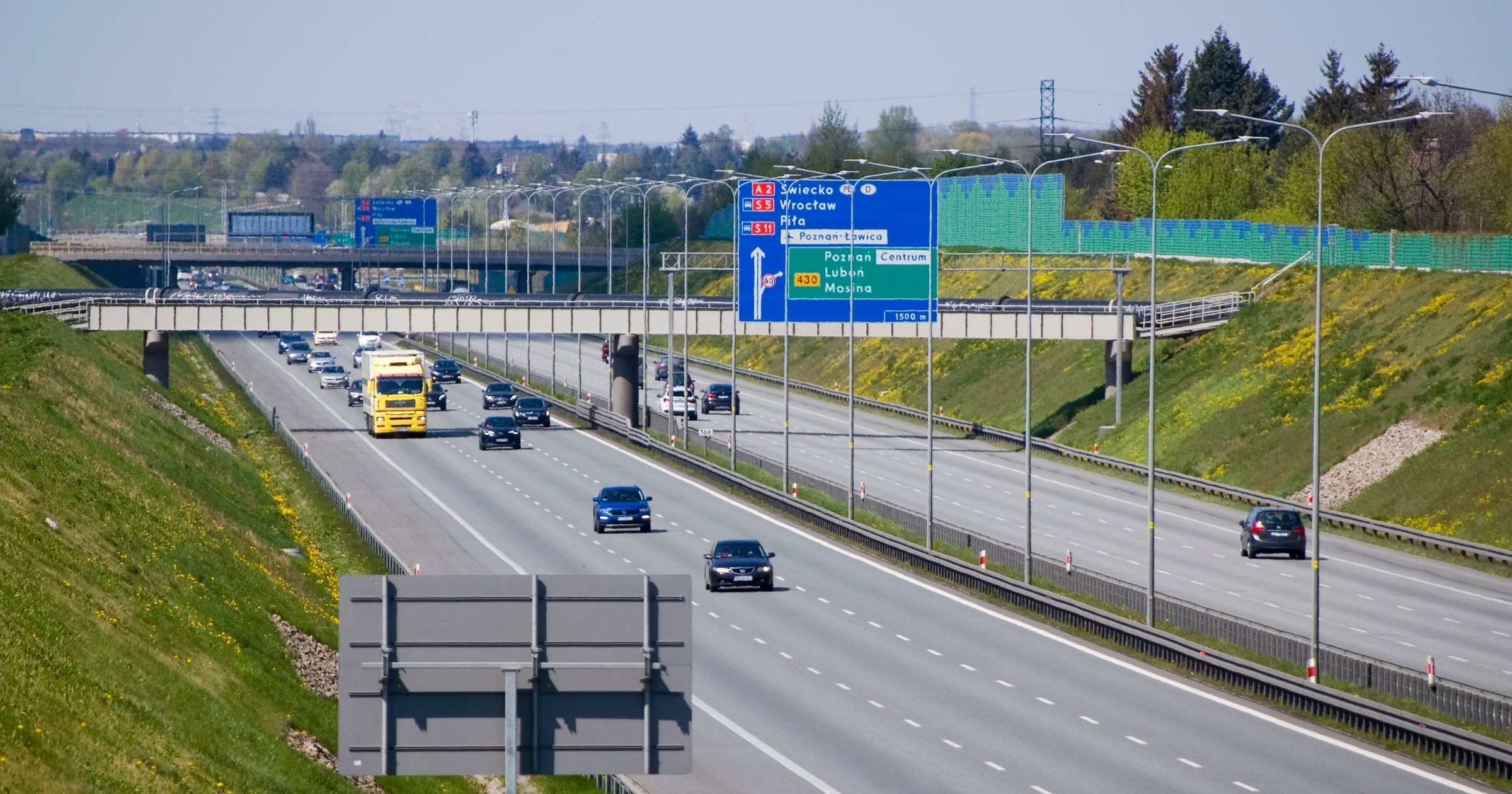 Autostrada A2 w pobliżu Poznania (zdj. ilustracyjne)