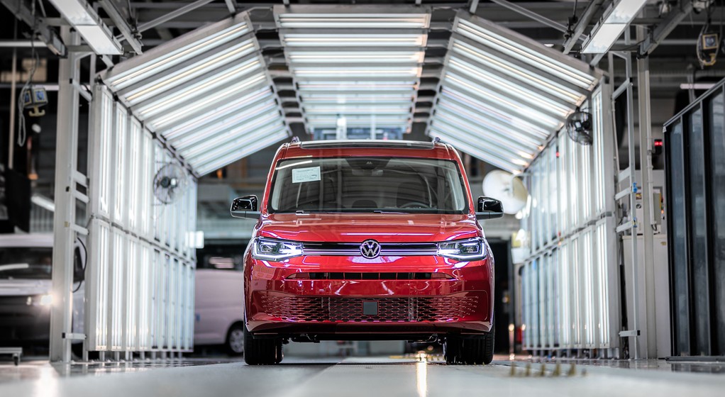 Volkswagen Caddy w fabryce w Poznaniu