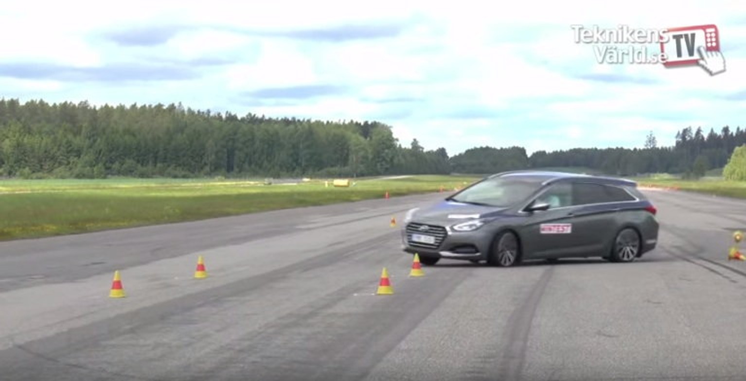 Test łosia Hyundai i40