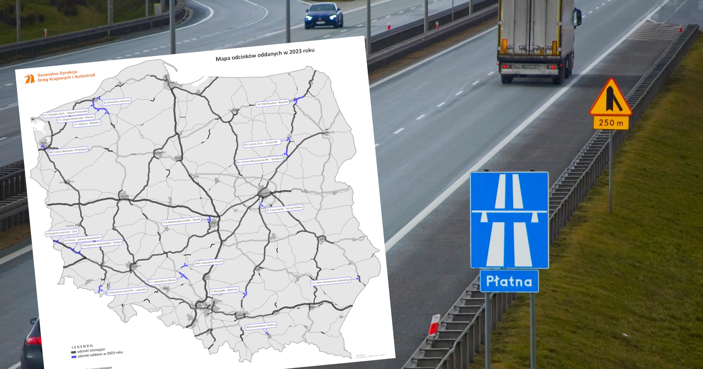 Nowe drogi w 2023 r.