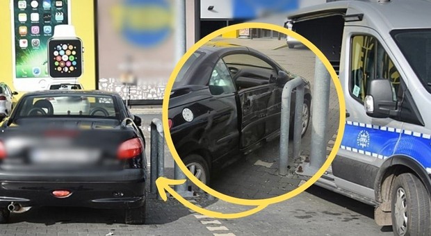 Trzylatek za kierownicą w Wałbrzychu. Przygwoździł matkę do barierki, ale to nie wszystko