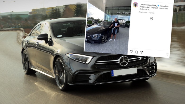 Szymon Marciniak sprzedaje swój samochód