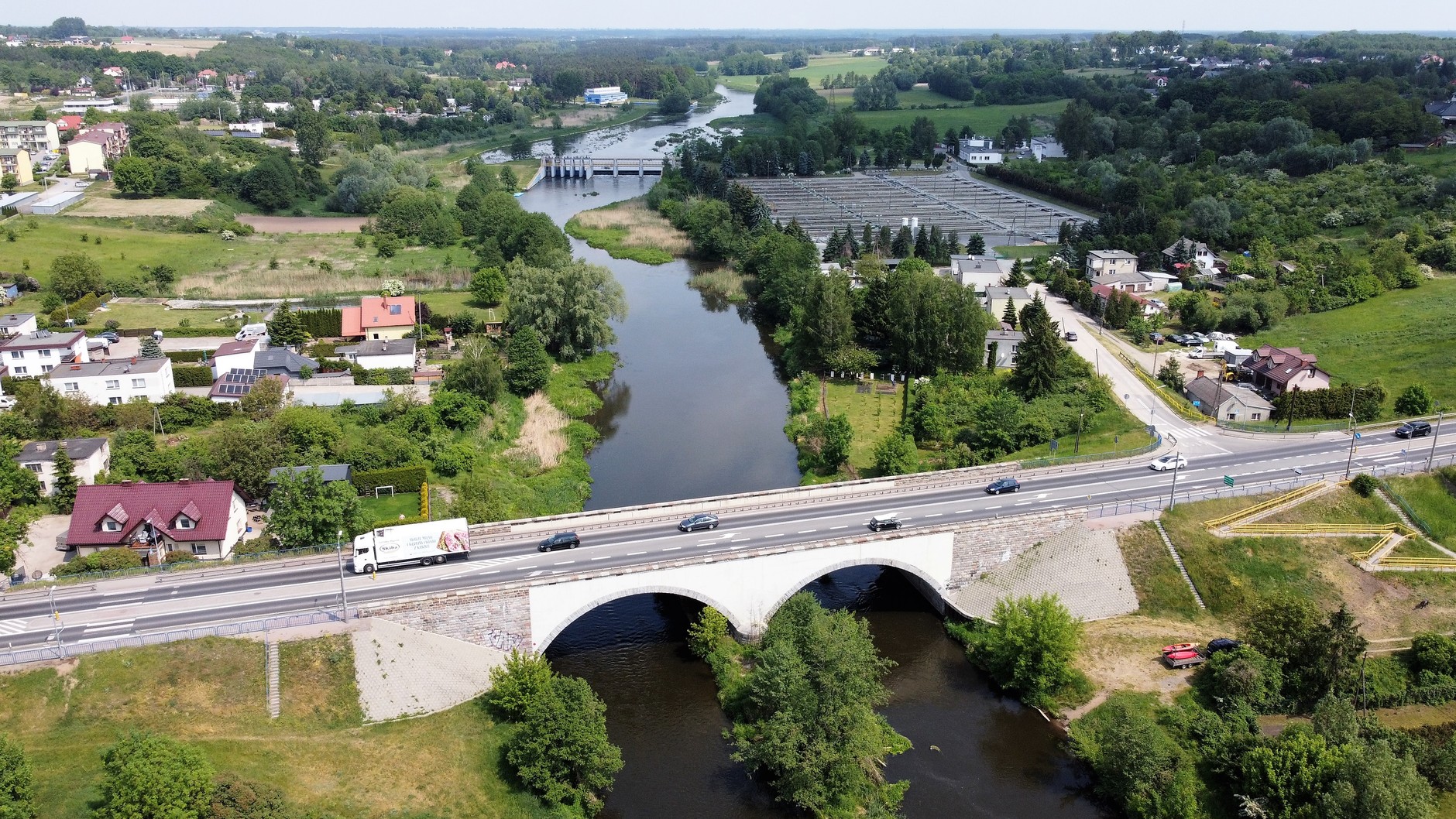 Most na DK10 w Lubiczu