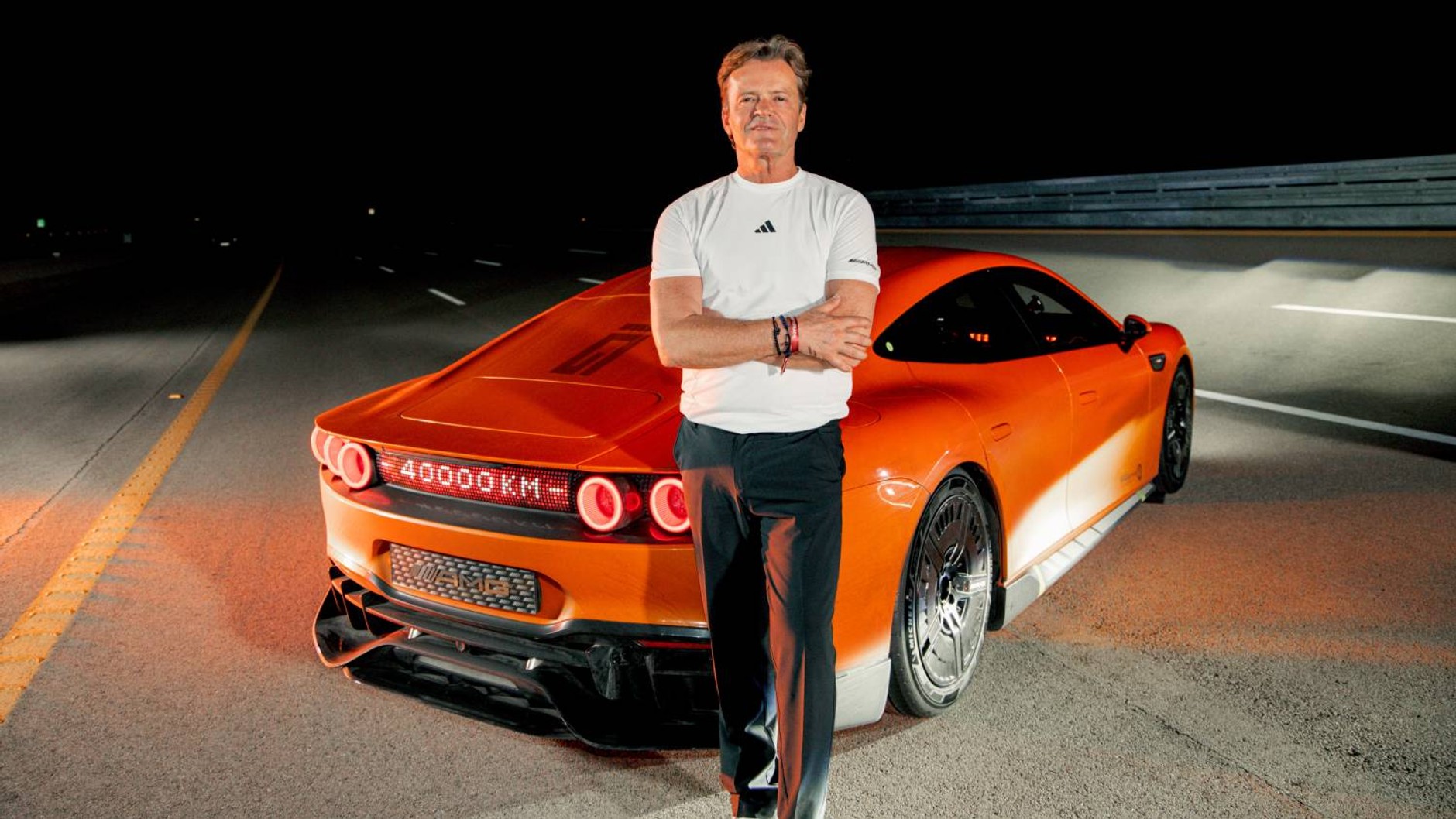 CONCEPT AMG GT XX na torze Nardo