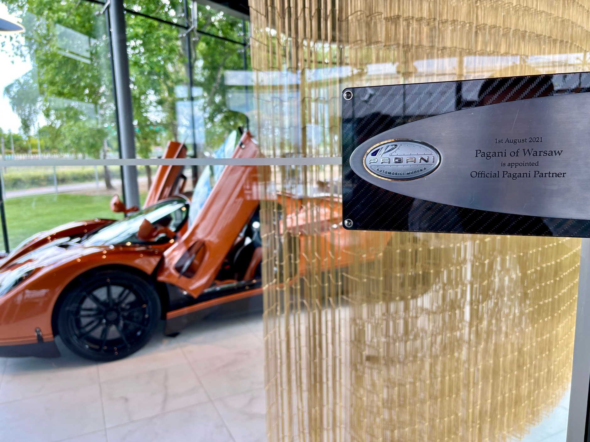 Otwarcie salonu Pagani of Warsaw