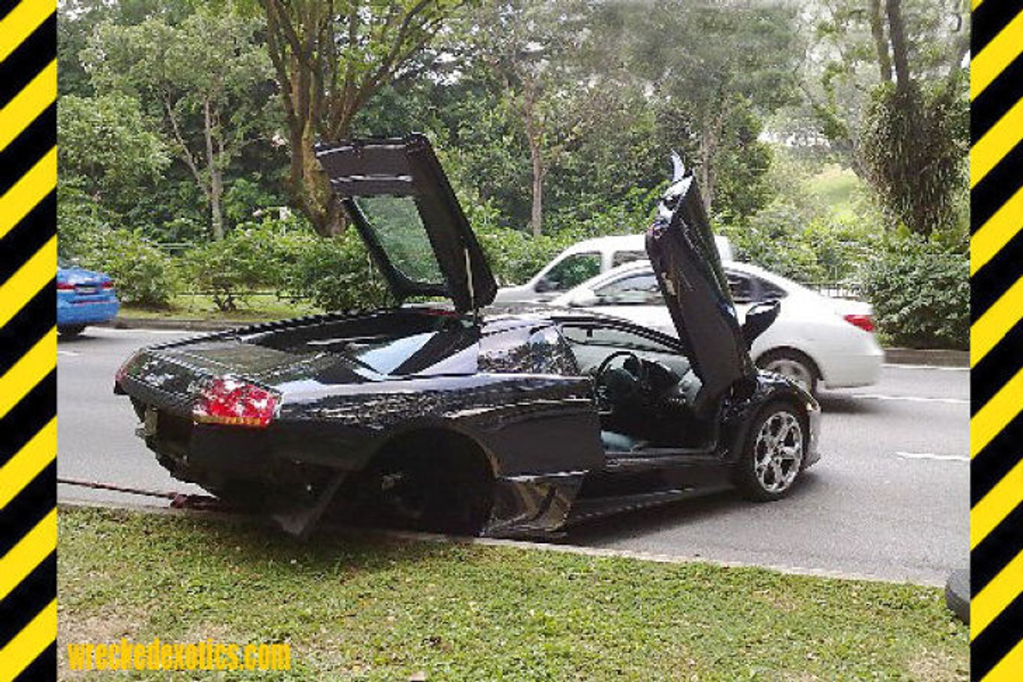 Wypadki supersamochodów