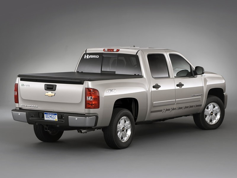 LA Auto Show 2007: Chevrolet Silverado Hybrid: SUV-em w mieście za 11 l/100 km