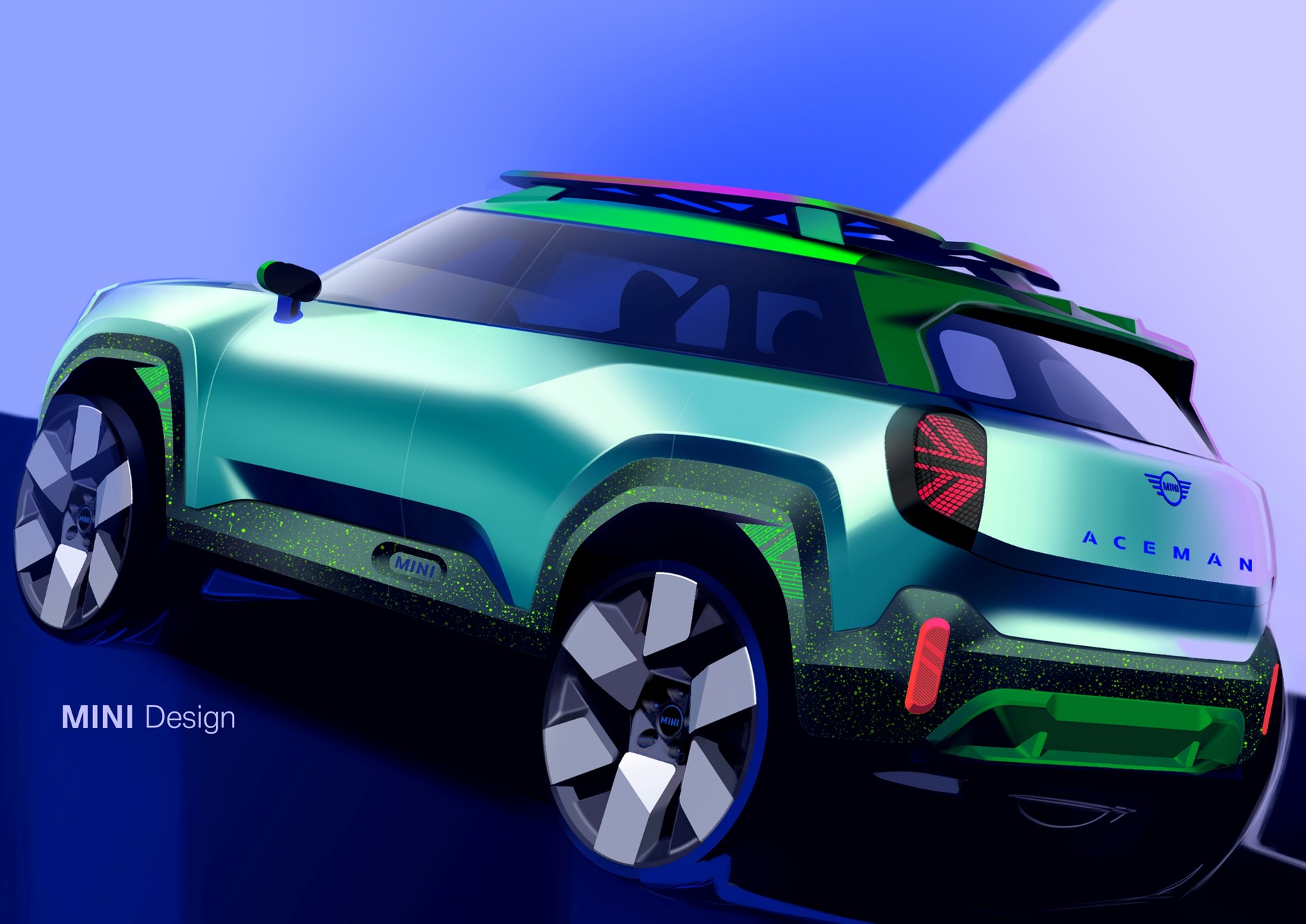 MINI Concept Aceman (prototyp; 2022 r.)