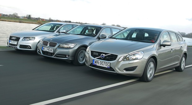 Szukamy prestiżowego kombi z dieslem – używane Audi A4, BMW serii 3 czy Volvo V60?