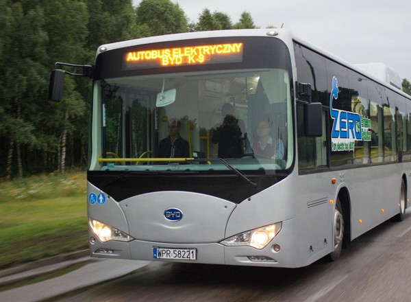 Rekordowy zasięg chińskiego autobusu BYD