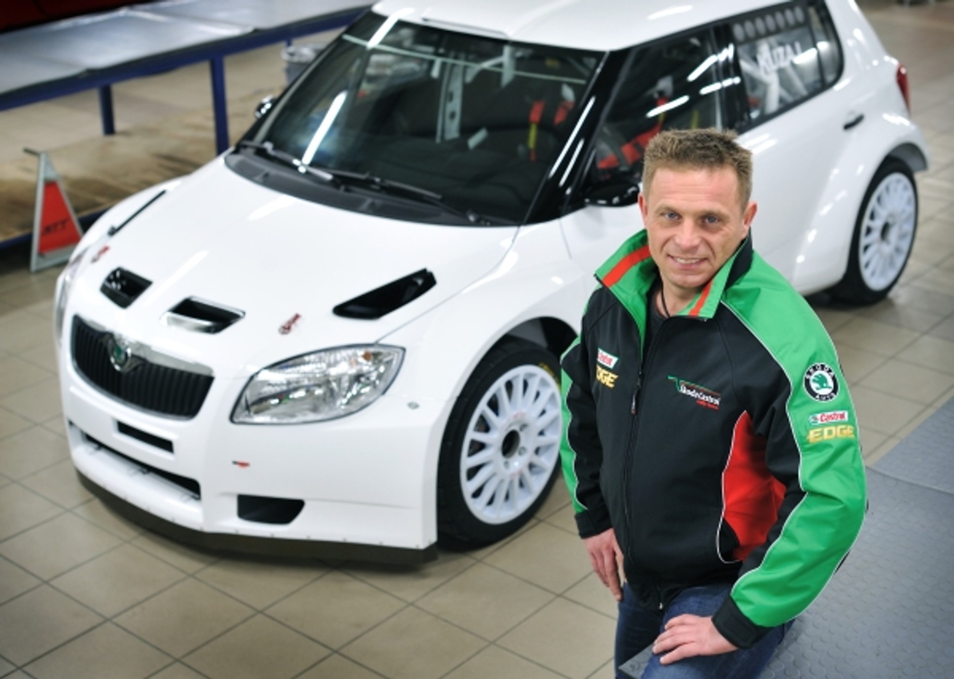 Leszek Kuzaj i Skoda Fabia S2000