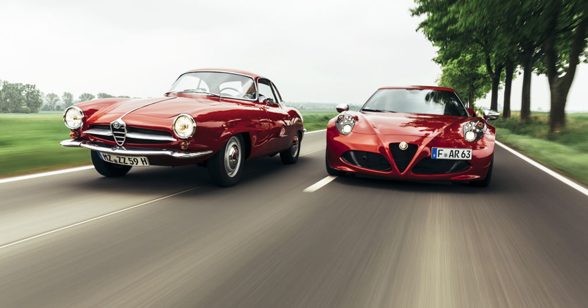 Samice Alfa - Alfy Romeo 4C i Giulietta SS