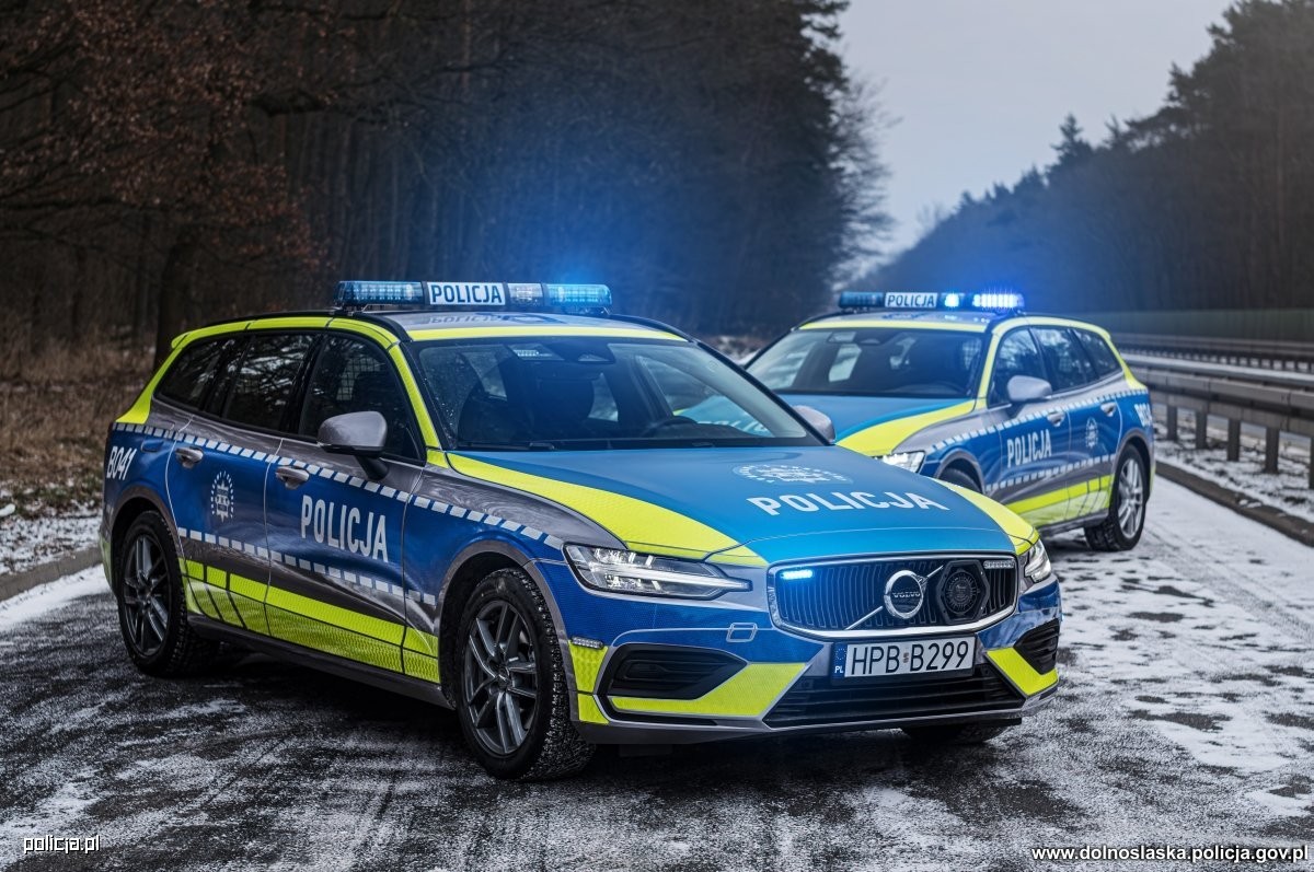 Policyjne Volvo V60