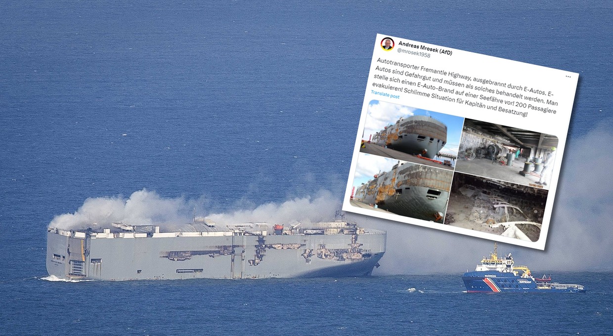 Pożar na statku Fremantle Highway. Zdjęcia z ładowni odsłaniają prawdę