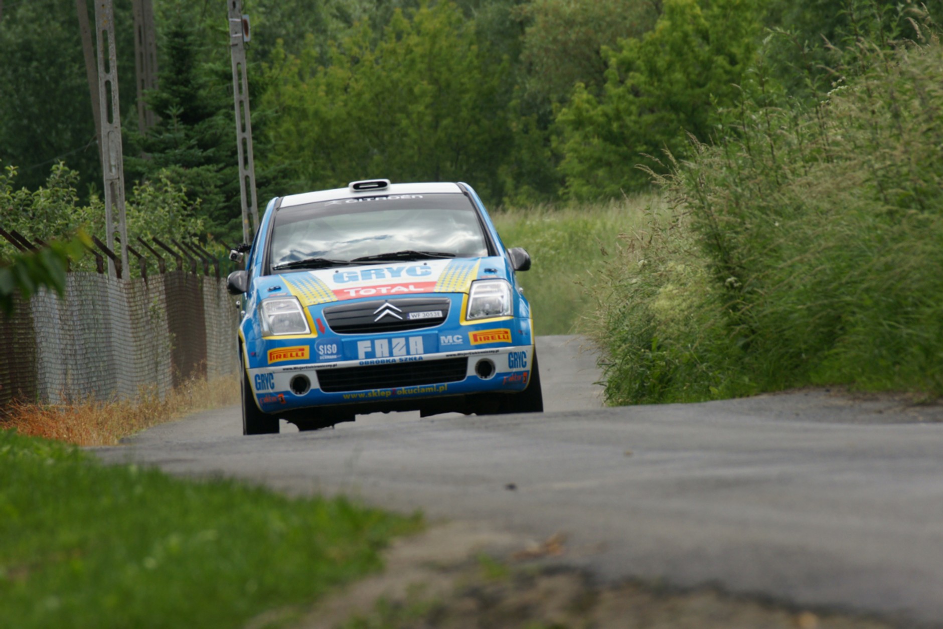 Wrażenia z jazdy Citroenem C2 R2 z Tomkiem Grycem