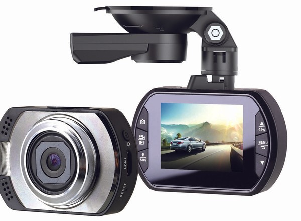 Gembird DCAM-GPS-01 - Kamera samochodowa z GPS-em