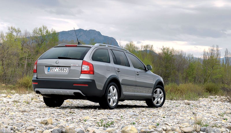 Škoda Octavia Scout: nowe zdjęcia