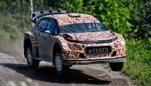 Citroën C3 WRC na testach w Finlandii