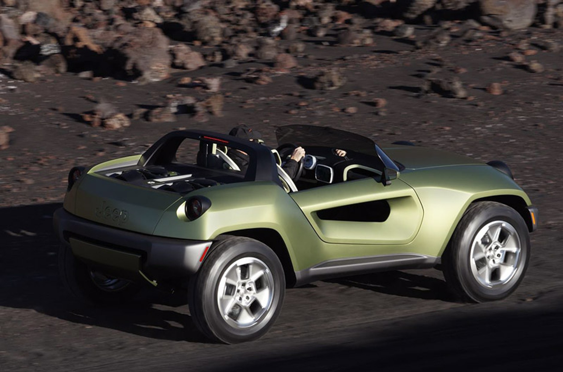 Detroit 2008: Jeep Renegade Concept – minimalistyczny roadster do terenu