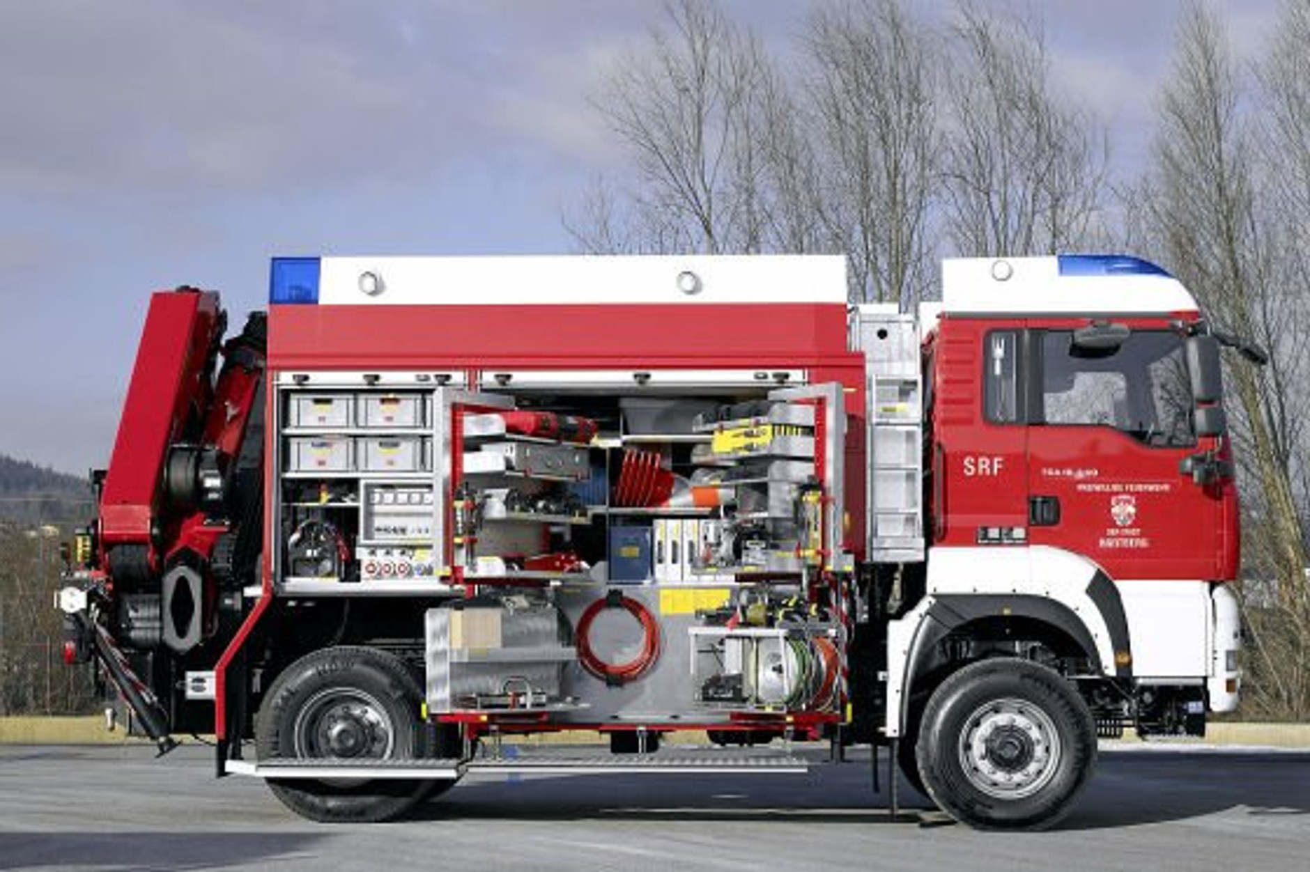 Urok i moc strażackich wozów