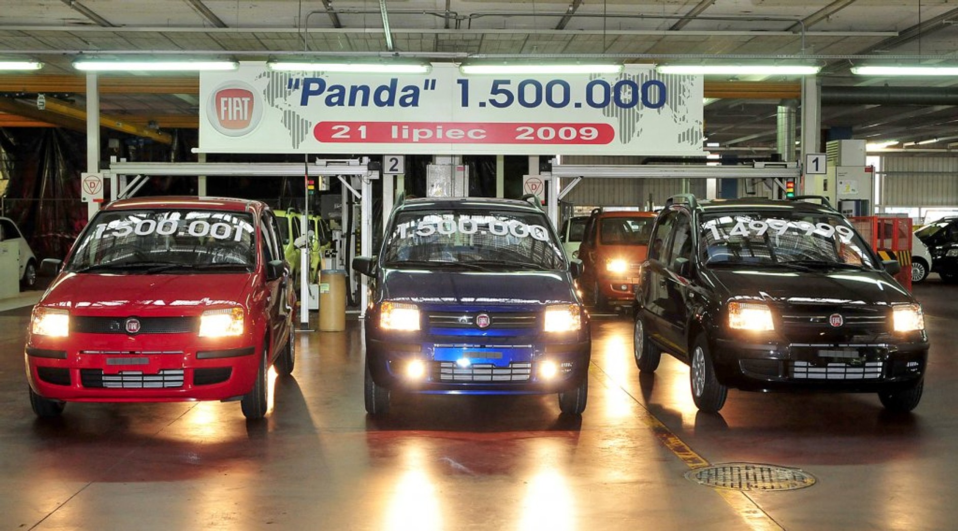 Fiat Panda - 1 500 000 egzemplarz opuścił bramy fabryki