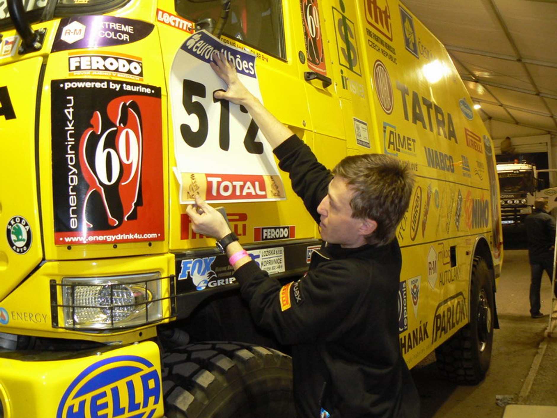 Loprais Tatra Team: wsparcie weterana