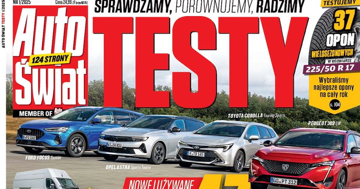 AUTO ŚWIAT TESTY 1/2025