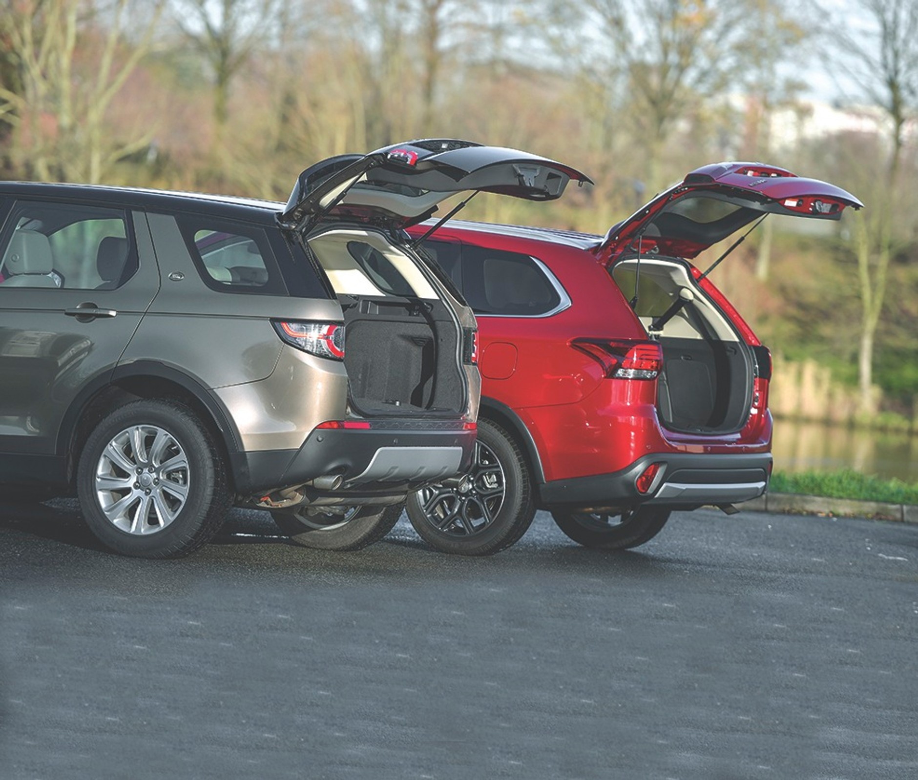 Land Rover Discovery Sport kontra Mitsubishi Outlander