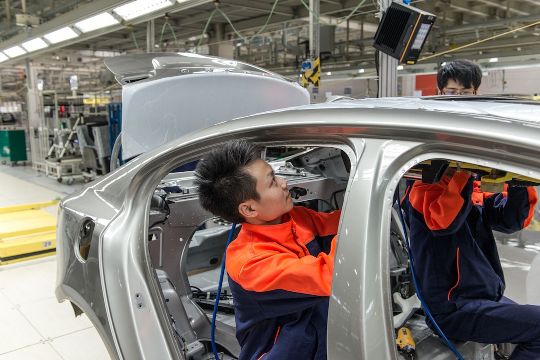 Produkcja Volvo w Chinach