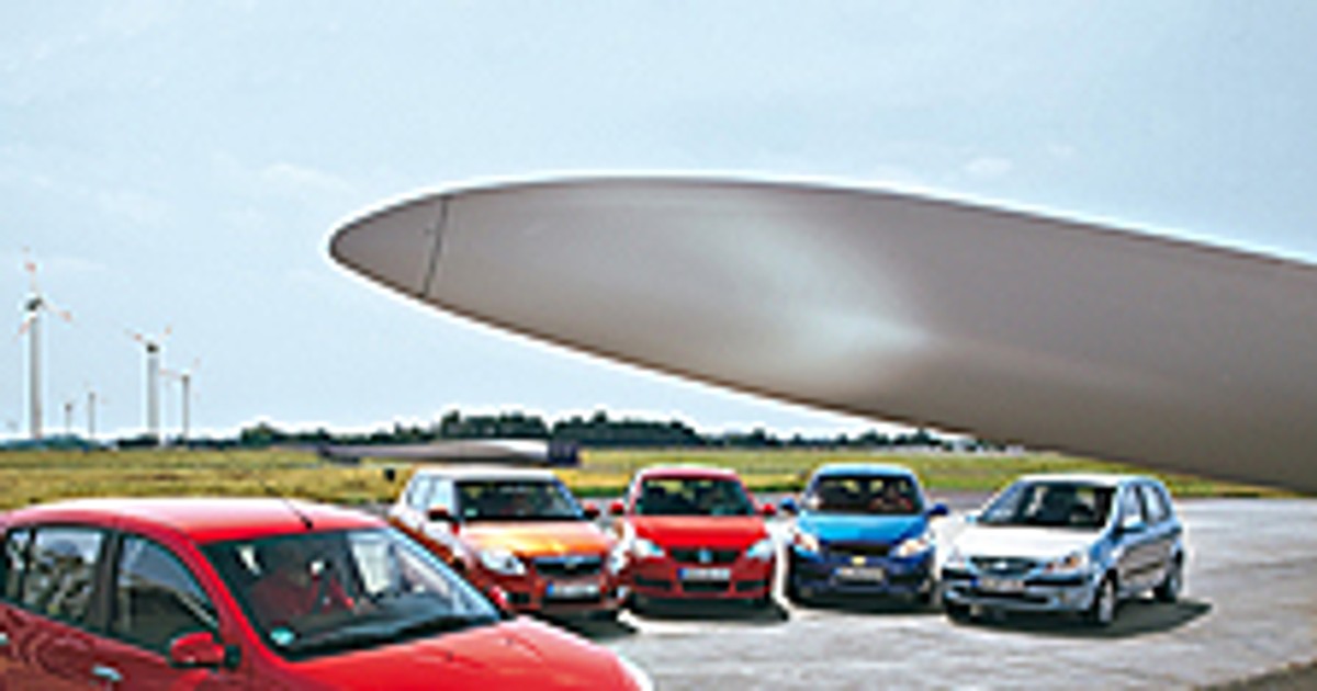 Dacia Sandero kontra Skoda Fabia, Hyundai Getz, VW Polo i Chevrolet Aveo - Czy tani kompakt z Rumunii namiesza w klasie tanich aut?
